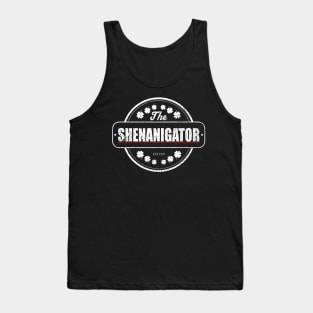 Shenanigator , St Patricks day Merch Tank Top